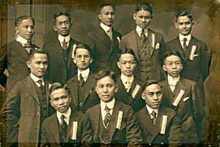 Conrado Trivinio Limjoco, second from RIGHT, TOP row Conrado Trivinio Limjoco, second from RIGHT, TOP row