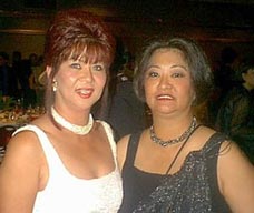 left to right: Ellen and Cecille in Las Vegas 2000 left to right: Ellen and Cecille in Las Vegas 2000