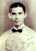 Gregorio Limjoco II at his graduation from University of Sto. Tomas, Philippines Gregorio Limjoco II at his graduation from University of Sto. Tomas, Philippines