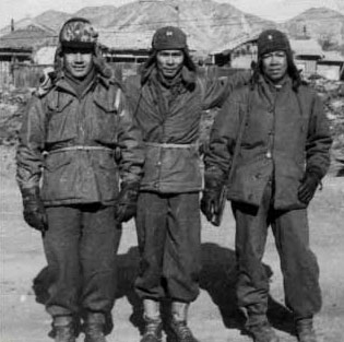 top right: Gregorio A. Limjoco II, Jr. during the Korean War. Taken in Korea. top right: Gregorio A. Limjoco II, Jr. during the Korean War. Taken in Korea.
