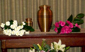 Bronze Urns of Remy Limjoco McBurney, daughter of Angel Limjoco Sr. who passed away in 2001