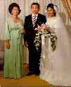L to R: Tita Ampy, Tito “Andy”Andres Velarde, my lovely cousin Connie Velarde Albert on her wedding day, in 1979. Santuario de San Antonio, Forbes Park, Manila, Phil. L to R: Tita Ampy, Tito “Andy”Andres Velarde, my lovely cousin Connie Velarde Albert on her wedding day, in 1979. Santuario de San Antonio, Forbes Park, Manila, Phil.