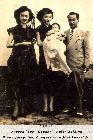 DjL with Aurora Quezon and then Congressman Jose Laurel, Jr. her godparents at baptism DjL with Aurora Quezon and then Congressman Jose Laurel, Jr. her godparents at baptism