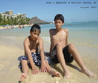 John and Patrick Pastor Waikiki 8-2002