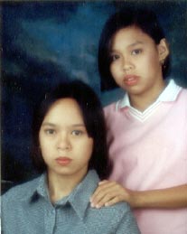 Rosendo’s daughters-1999 -Cristalle and Anna Camille Limjoco